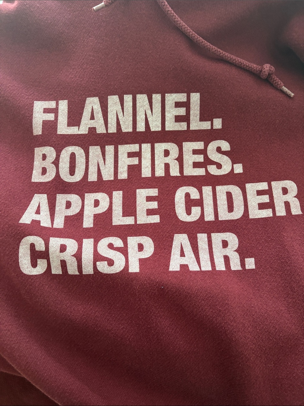 Maroon Fall Sweatshirt - Picture 3 of 6